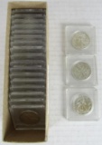 Lot (20) 1940's Walking Liberty Silver Half Dollars