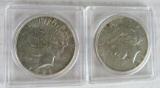 1926-S & 1928-S Peace Silver Dollars