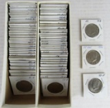 Estate Fresh Lot (80) 1970 - 2000 US Kennedy .50 Half Dollars