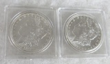 1897 & 1897-S Morgan Silver Dollars