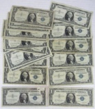 Lot (22) 1957 Series $1 Silver Certificate Notes