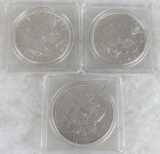 1884, 1889, 1900 Morgan Silver Dollars