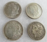 1899-O, 1921, 1921, 1921-D Morgan Silver Dollars Lot