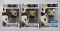 Lot (3) Funko Pop Dr. Strange Figures MIB. Including Walmart Exclusive