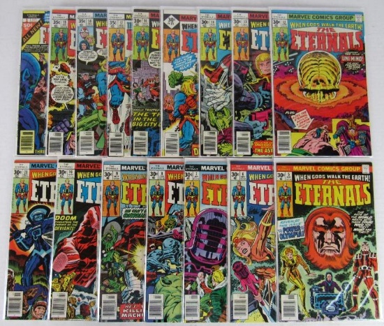Eternals (1977) #5-19 Run Complete + Annual