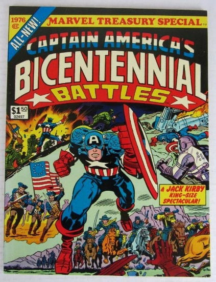 Captain America Marvel Treasury (1976) Bicentennial Battles