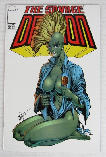Savage Dragon #40 (1997) Classic She-Dragon Cover!