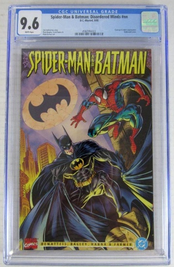 Spider-Man & Batman: Disordered Mints #NN (1995) Marvel/DC Crossover CGC 9.6