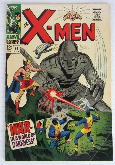 X-Men #34 (1967) Silver Age Tyrannus