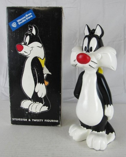 Warner Brothers Store Exclusive 14" Sylvester & Tweety Bird Statue MIB