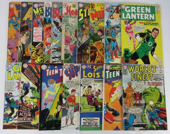 Lot (17) Silver Age DC