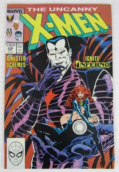 Uncanny X-Men #239 (1988) Key 1st Mister Sinister Cover
