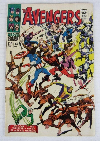 Avengers #44 (1967) Silver Age Marvel