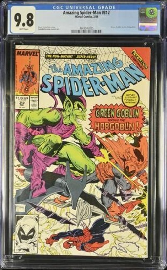 Amazing Spider-Man #312 (1989) Classic McFarlane Cover Green Goblin CGC 9.8