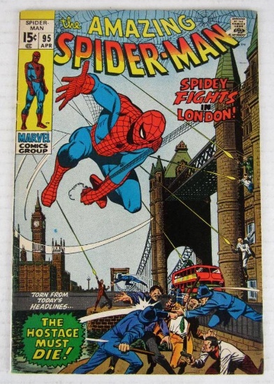 Amazing Spider-Man #95 (1971) "Spidey Fights in London"