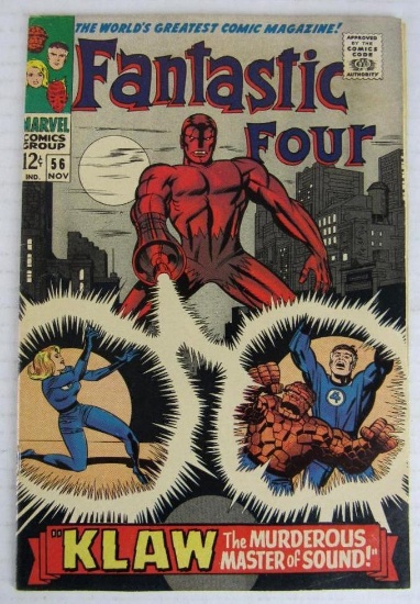 Fantastic Four #56 (1966) Silver Age Klaw