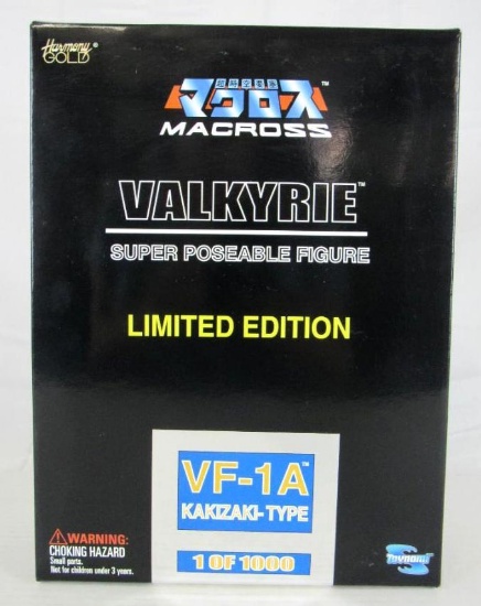 Rare Toynami Macross Valkyrie Kakizaki Type VF-1A Poseable Figure MISP /1000