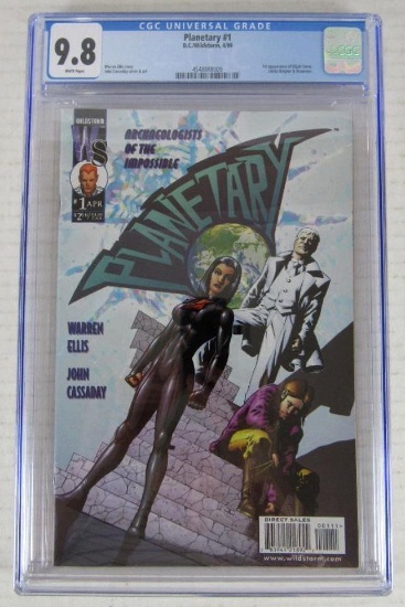 Planetary #1 (1999) DC Wildstorm/ 1st Elijah Snow CGC 9.8