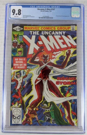 Uncanny X-Men #147 (1981) Bronze Age Storm/ Dr. Doom Cover CGC 9.8 Beauty!