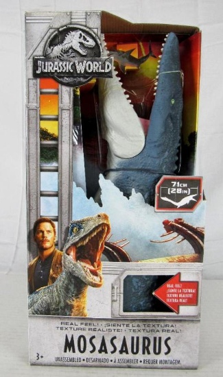 Mattel Jurassic World MOSASAURUS (28" Long) Sealed MIB