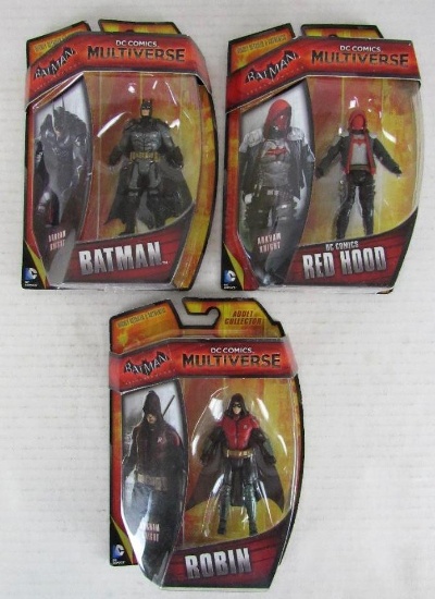 Lot (3) DC Comics Multivers Arkham Knight 3.75" Action Figures MIP