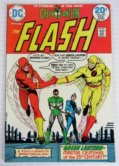 Flash #225 (1974) Classic Bronze Age "Reverse Flash" Issue