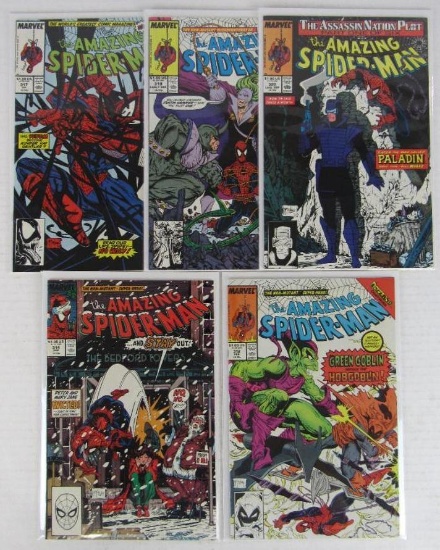 Amazing Spider-Man #312, 314, 317, 319, 320 Todd McFarlane Covers