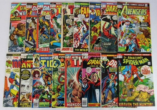 Lot (17) Early Bronze Age Marvel- Many good Titles