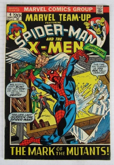Marvel Team-up #4 (1972) Classic X-Men/ Spider-Man