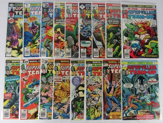 Super Villain Team-Up (1975, Marvel) Complete Run 1-17 Bronze Age Doctor Doom!