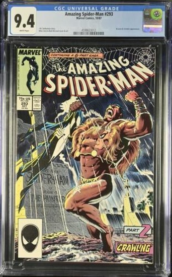 Amazing Spider-Man #293 (1987) Key Issue Kravens Last Hunt CGC 9.4