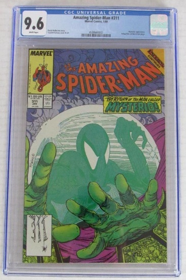 Amazing Spider-Man #311 (1989) Classic Todd McFarlane Mysterio CGC 9.6