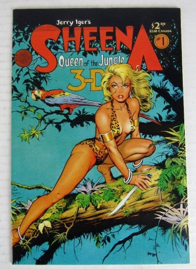 Sheena Queen of the Jungle #1 (1985) Iconic Dave Stevens Cover