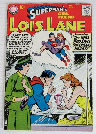 Superman's Girlfriend Lois Lane #7 (1959) Early Silver Age Issue