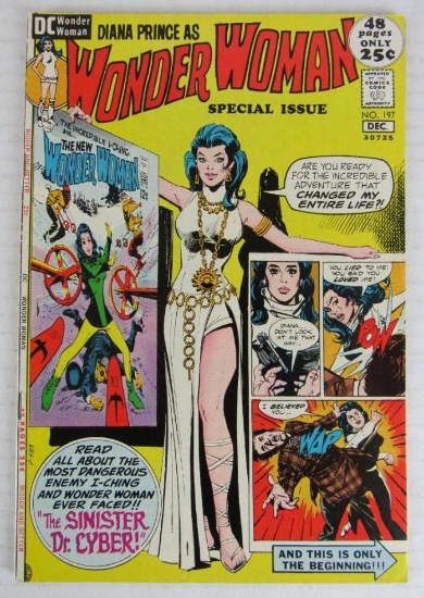Wonder Woman #197 (1971) Early Bronze Age Diana Prince