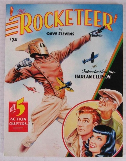 The Rocketeer by Dave Stevens (1985, Eclipse) Large Format TPB