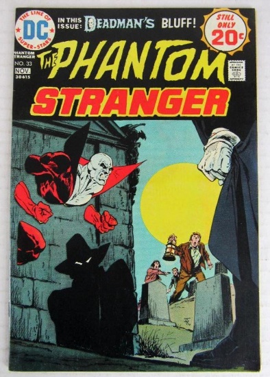 Phantom Stranger #33 (1974) Classic Bronze Age Deadman Cover!