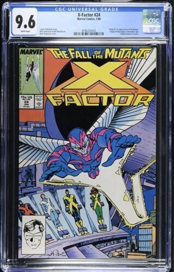 X-Factor #24 (1988) Key 1st Appearance Archangel CGC 9.6