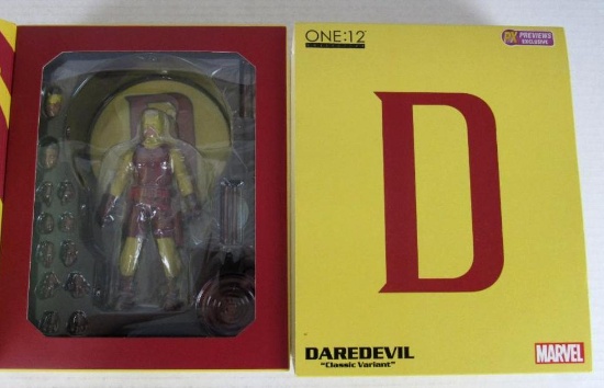 Mezco One:12 DAREDEVIL PX Previews EXCLUSIVE CLASSIC VARIANT Marvel NIB