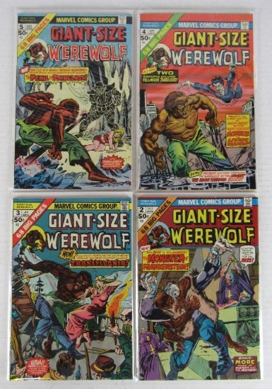 Giant Size Werewolf by Night #2, 3, 4, 5 Run