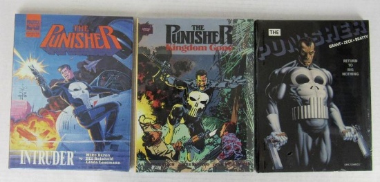 Lot (4) Out of Print Marvel PUNISHER Hardcovers