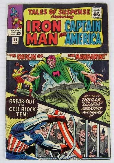Tales of Suspense #62 (1965) Key Origin of Mandarin