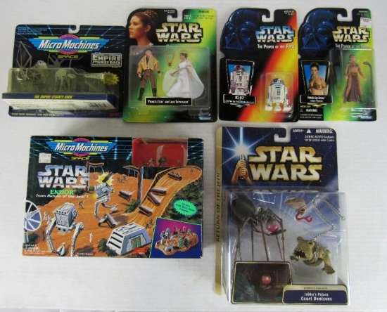 Group Lot of Assorted Star Wars Toys