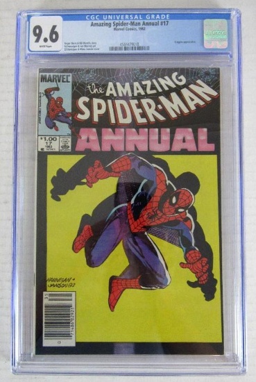Amazing Spider-Man Annual #17 (1983) Newsstand RARE CGC 9.6