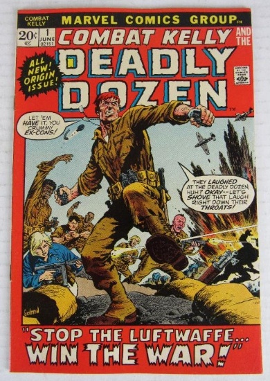 Combat Kelly #1 (1972) Bronze Age Marvel/ Key 1st Issue
