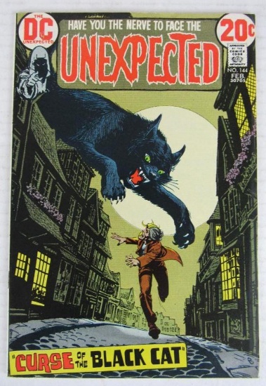 Unexpected #144 (1973) Key Issue/ Iconic Black Cat Cover!