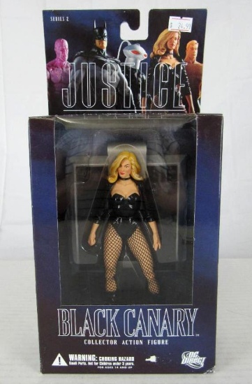 DC Direct Justice League Black Canary Action Figure MIB Alex Ross