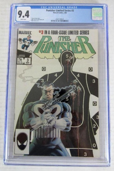 Punisher Limited Series #3 (1986) Zeck Cover CGC 9.4