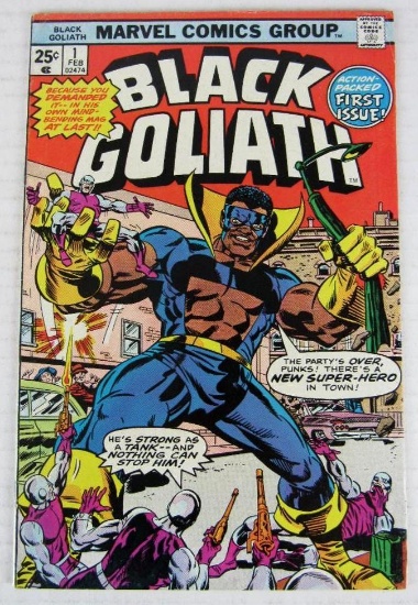 Black Goliath #1 (1976) Bronze Age Marvel/ Key 1st Issue