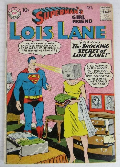 Superman's Girlfriend Lois Lane #13 (1959) Early Silver Age Issue